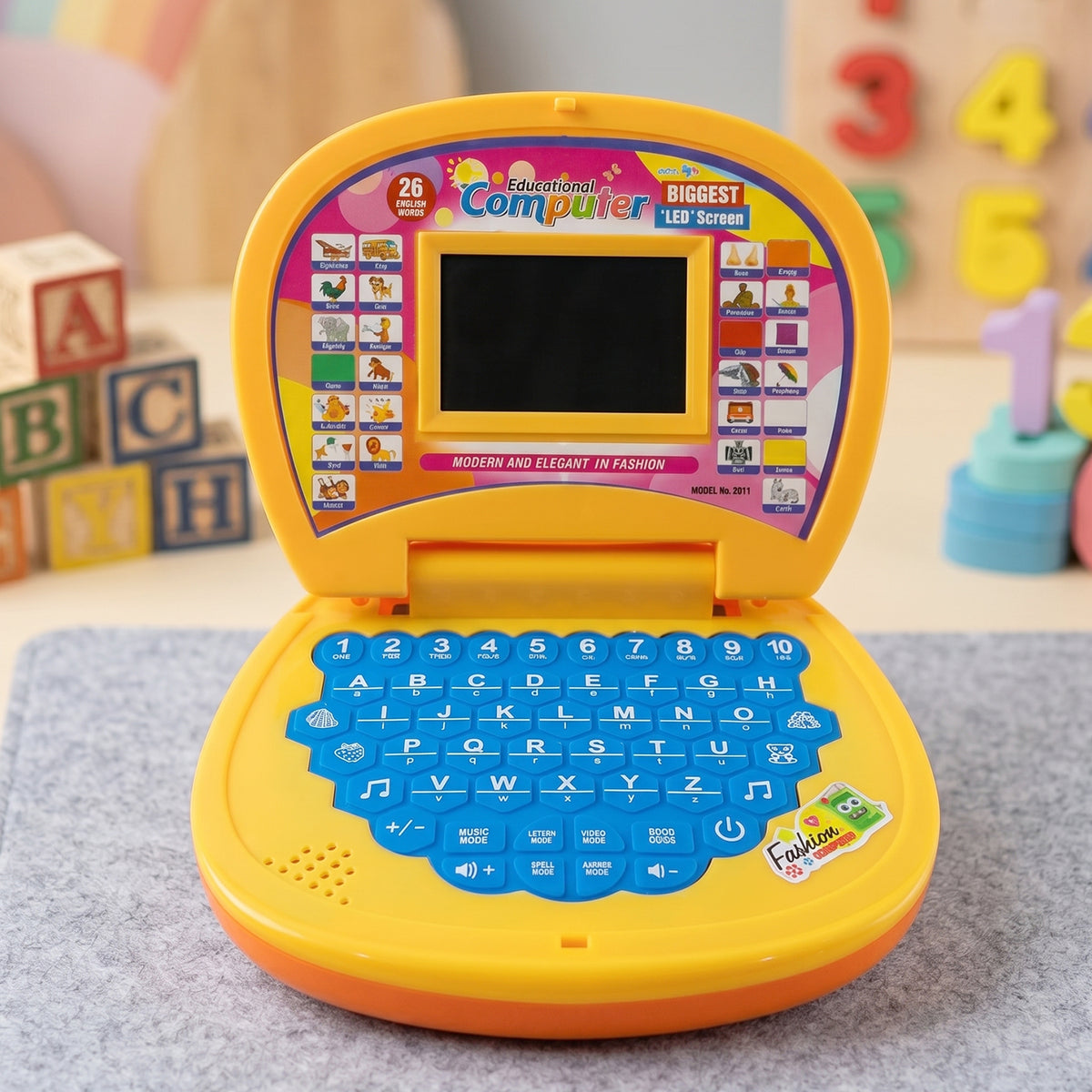 Kids educational laptop learning toy, photo 3