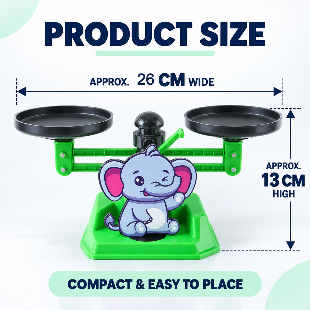 Elephant math balancing game for kids, photo 6
