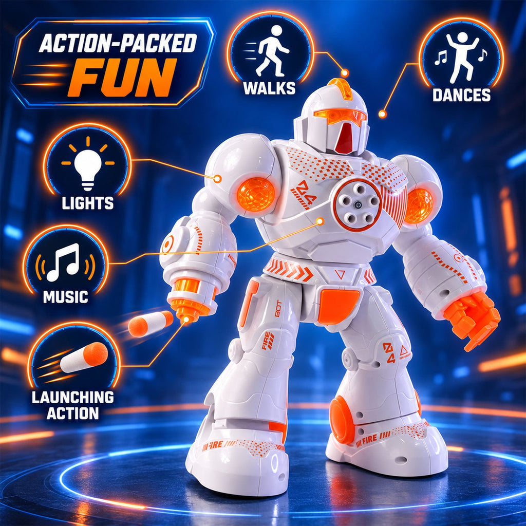 Musical dancing robot toy for kids, photo 3