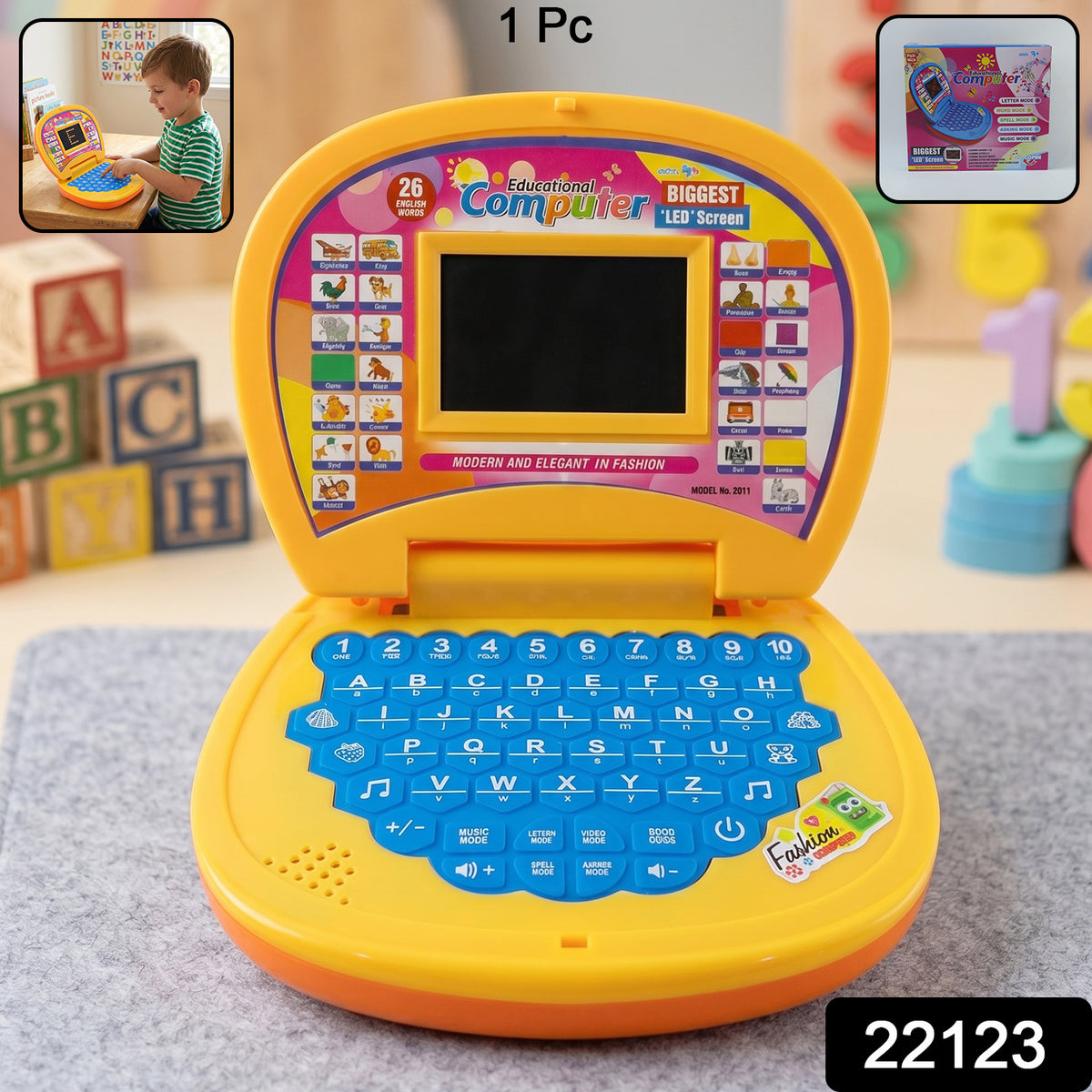 Kids educational laptop learning toy