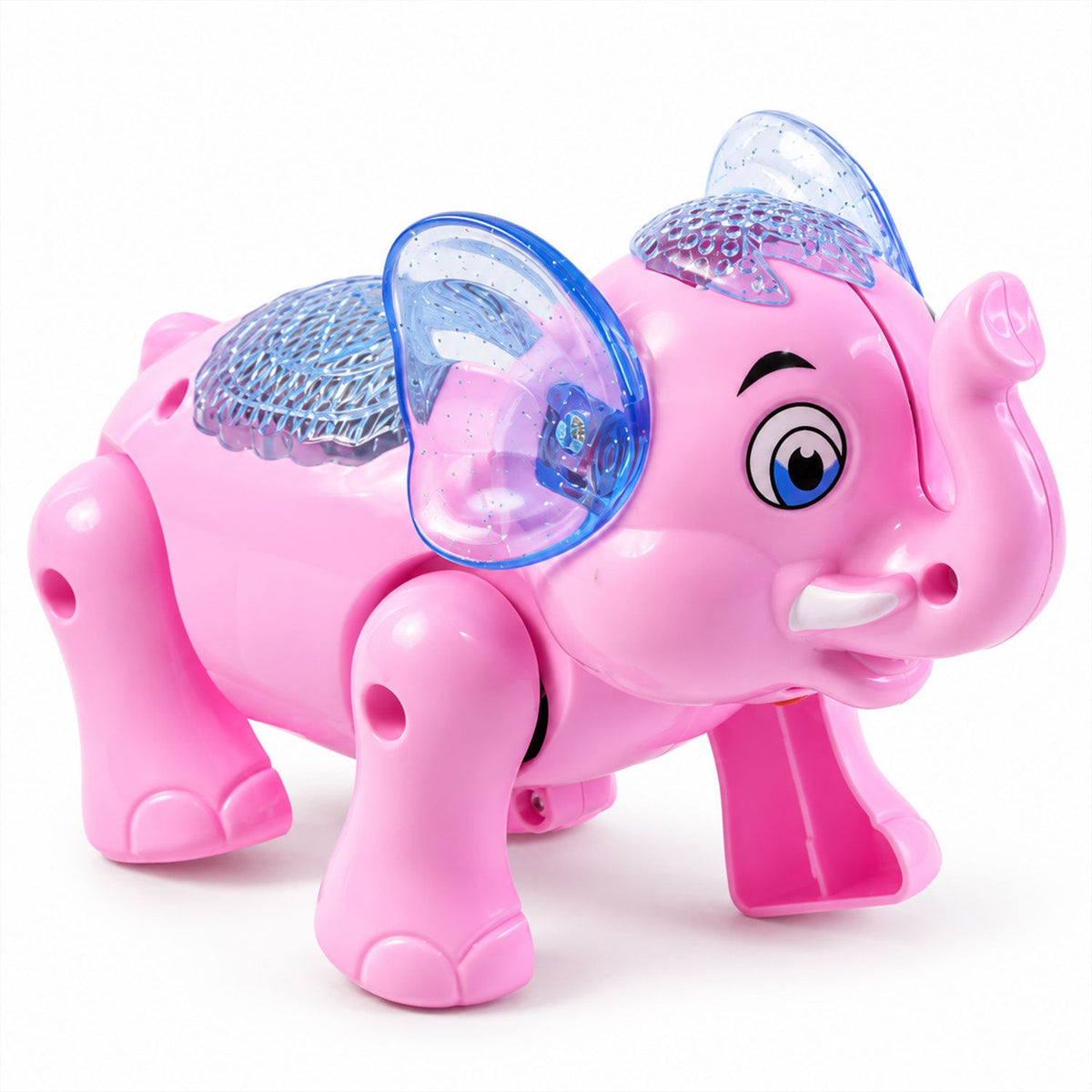 Musical elephant toy with colourful lights, photo 5