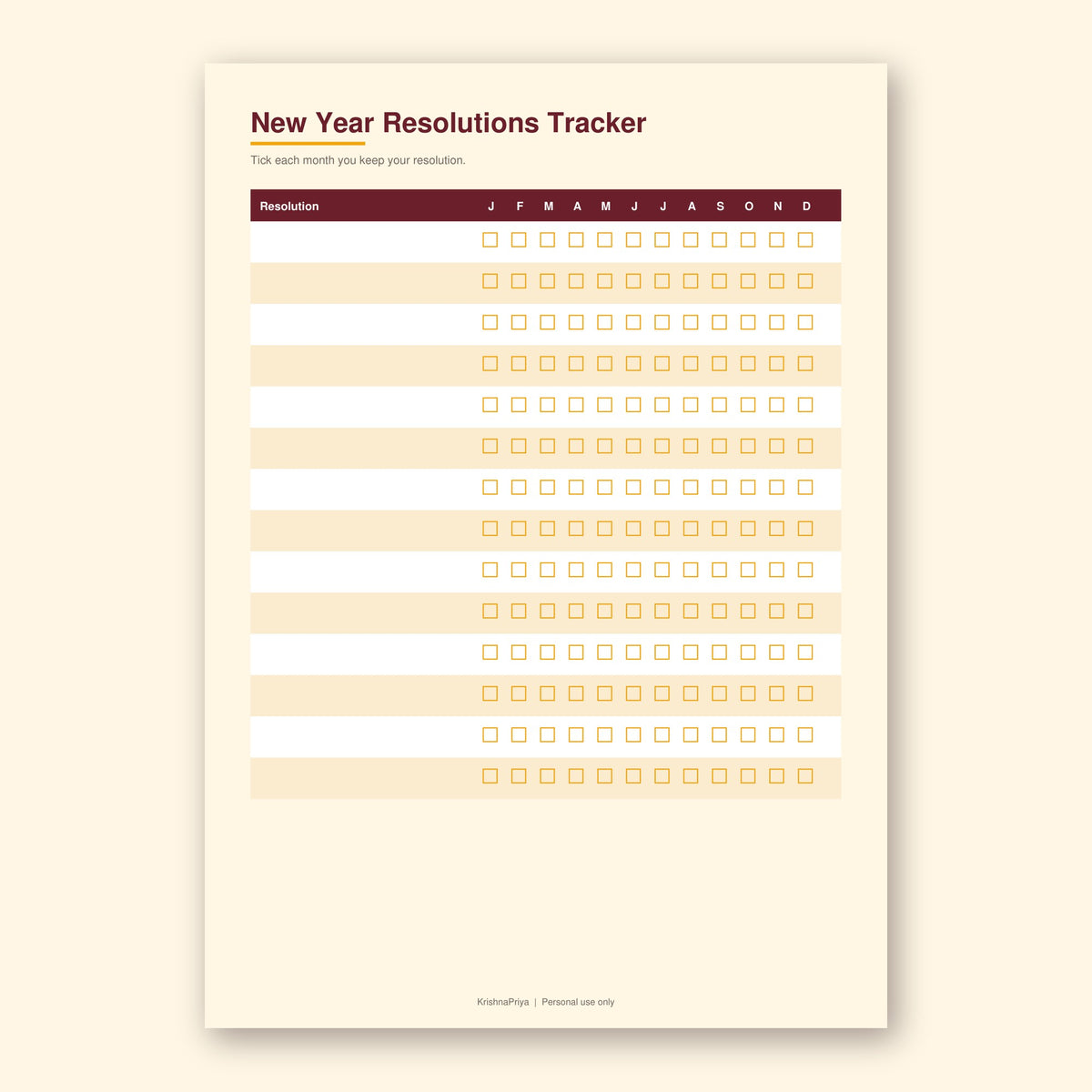 Christmas and New Year 2027 printable planner, inside page preview 2
